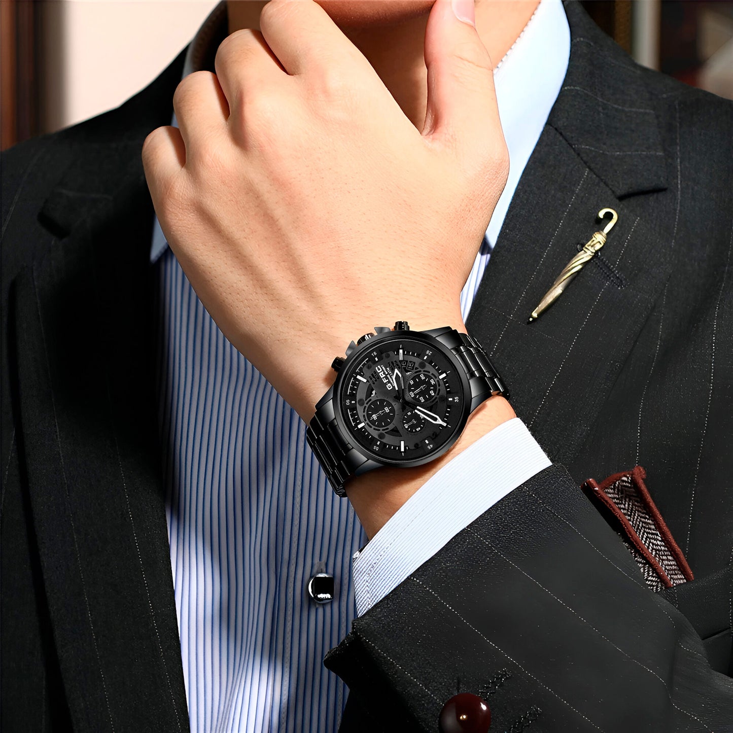 Reloj Gforce H4230g Cronografo Funcional